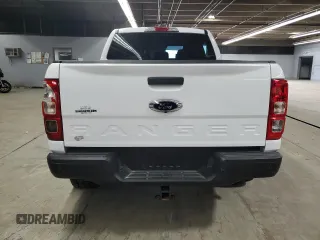 2023 Ford Ranger XL with VIN 1FTER4FH2PLE26247, listed as a Copart auction lot 53163535 with 27,444 mi miles and Salvage title. Bid and sale history available at DreamBid. Image 6.