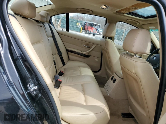 2006 BMW 3 Series 325i with VIN WBAVB13506KX32149, listed as a Copart auction lot 51583305 with 0 mi miles and Salvage Title. Bid and sale history available at carsss.com. Image 10.