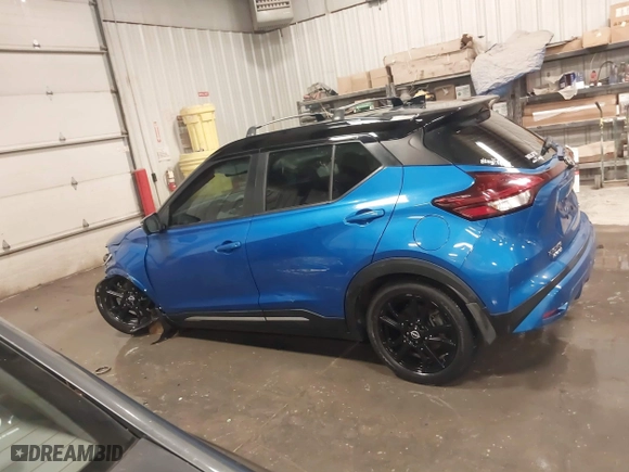 2022 Nissan Kicks SR with VIN 3N1CP5DV9NL480659, listed as a IAAI auction lot 41157762 with 88,661 mi miles. Bid and sale history available at carsss.com. Image 14.