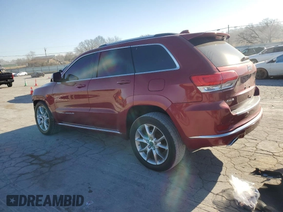 2015 Jeep Grand Cherokee Summit with VIN 1C4RJFJG0FC806608, listed as a Copart auction lot 48332205 with 147,833 mi miles and Clean Title. Bid and sale history available at carsss.com. Image 2.
