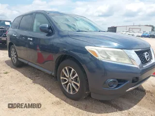 2014 Nissan Pathfinder SL with VIN 5N1AR2MN0EC630677, listed as a IAAI auction lot 42820606 with 197,367 mi miles and . Bid and sale history available at DreamBid. Image 1.