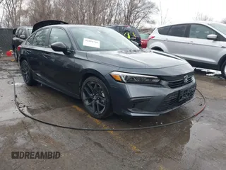 2024 Honda Civic Sedan Sport with VIN 2HGFE2F58RH587343, listed as a IAAI auction lot 41094740 with 1,897 mi miles. Bid and sale history available at carsss.com. Image 1.