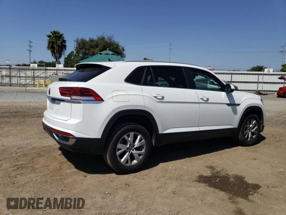 2021 Volkswagen Atlas S with VIN 1V2AC2CA5MC238103, listed as a Copart auction lot 71294704 with 35,543 mi miles and Salvage title. Bid and sale history available at DreamBid. Image 3.