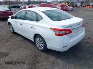 2015 Nissan Sentra S with VIN 3N1AB7AP5FY274962, listed as a IAAI auction lot 42029762 with 137,113 mi miles. Bid and sale history available at carsss.com. Image 3.
