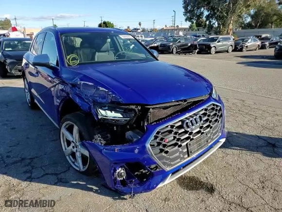 2022 Audi SQ5 Premium Plus with VIN WA1B4AFY0N2048653, listed as a Copart auction lot 66690862 with 2,858 mi miles. Bid and sale history available at carsss.com. Image 11.