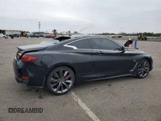 2018 Infiniti Q60 RED SPORT 400 with VIN JN1FV7EL9JM630331, listed as a Copart auction lot 50754875 with 127,387 mi miles and Salvage Title. Bid and sale history available at carsss.com. Image 3.