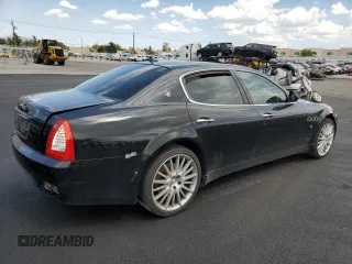 2011 Maserati Quattroporte z VIN ZAM39FKA6B0057409, wystawiony jako Copart lot #59615075 z przebiegiem 137 954 mil mil oraz Czysty tytuł • Clean title. Historia ofert i sprzedaży dostępna na DreamBid. Obrazek 3.