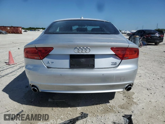 2015 Audi A7 3.0 TDI Premium Plus with VIN WAUWMAFC4FN003319, listed as a Copart auction lot 49047495 with 78,948 mi miles and Salvage Title. Bid and sale history available at carsss.com. Image 6.