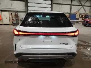 2024 Lexus RX 350h z VIN 2T2BBMCA8RC039156, wystawiony jako Copart lot #59473565 z przebiegiem 10 788 mil mil oraz Czysty tytuł • Clean title. Historia ofert i sprzedaży dostępna na DreamBid. Obrazek 6.
