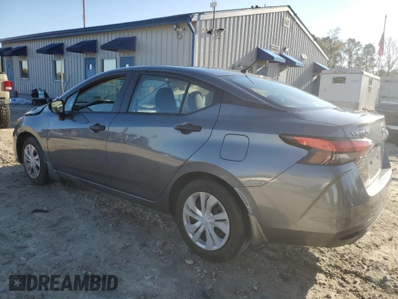 2024 Nissan Versa S with VIN 3N1CN8DV6RL871975, listed as a Copart auction lot 49680405 with 31,801 mi miles and Salvage Title. Bid and sale history available at DreamBid. Image 2.