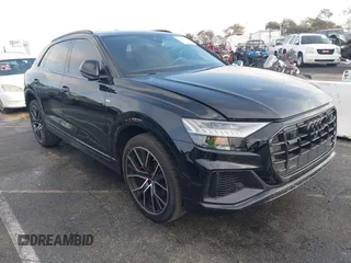 2023 Audi Q8 Premium Plus z VIN WA1EVBF14PD035947, wystawiony jako IAAI lot #41506954 z przebiegiem 9 153 mil mil oraz . Historia ofert i sprzedaży dostępna na DreamBid. Obrazek 1.