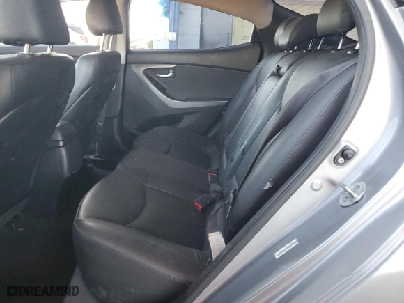 2015 Hyundai Elantra Limited with VIN KMHDH4AE8FU329070, listed as a Copart auction lot 52380395 with 130,054 mi miles and Salvage Title. Bid and sale history available at carsss.com. Image 10.