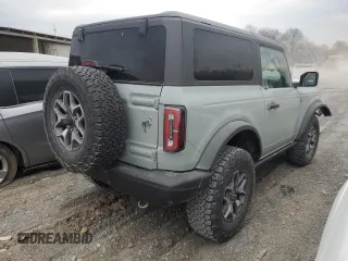 2023 Ford Bronco with VIN 1FMDE5CH9PLB24676, listed as a Copart auction lot 42488874 with 6,102 mi miles. Bid and sale history available at carsss.com. Image 3.