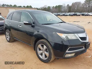 2010 Acura MDX Technology Pkg with VIN 2HNYD2H69AH525979, listed as a IAAI auction lot 41686145 with 215,881 mi miles. Bid and sale history available at carsss.com. Image 1.