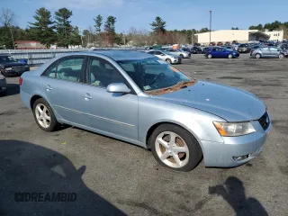 2007 Hyundai Sonata SE z VIN 5NPEU46F57H184958, wystawiony jako Copart lot #54303745 z przebiegiem 139 964 mil mil oraz Szkoda całkowita • Salvage title. Historia ofert i sprzedaży dostępna na DreamBid. Obrazek 4.