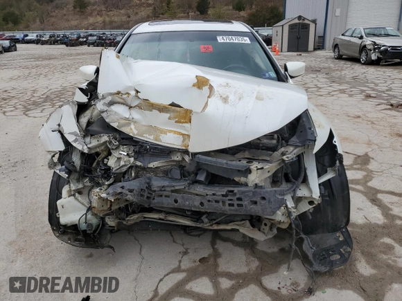 2012 Honda Crosstour EX-L with VIN 5J6TF2H5XCL001080, listed as a Copart auction lot 47047035 with Not Provided miles and Salvage Title. Bid and sale history available at carsss.com. Image 5.
