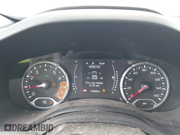 2023 Jeep Renegade Upland with VIN ZACNJDB14PPP59980, listed as a IAAI auction lot 42472231 with 33,636 mi miles and . Bid and sale history available at DreamBid. Image 7.