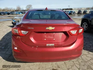 2018 Chevrolet Cruze LT with VIN 1G1BE5SM7J7220132, listed as a Copart auction lot 51684365 with 0 mi miles and Salvage Title. Bid and sale history available at carsss.com. Image 6.