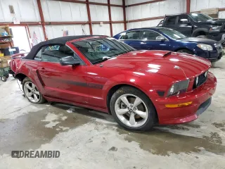 2008 Ford Mustang GT Deluxe with VIN 1ZVHT85HX85185712, listed as a Copart auction lot 52283715 with 136,630 mi miles and Salvage Title. Bid and sale history available at DreamBid. Image 4.