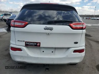 2018 Jeep Cherokee Overland with VIN 1C4PJMJX4JD622920, listed as a Copart auction lot 42170485 with 74,335 mi miles and Salvage title. Bid and sale history available at DreamBid. Image 6.