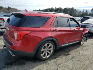 2020 Ford Explorer Platinum z VIN 1FM5K8HC1LGA45999, wystawiony jako Copart lot #46118575 z przebiegiem Nie podano mil oraz Szkoda całkowita • Salvage title. Historia ofert i sprzedaży dostępna na DreamBid. Obrazek 3.