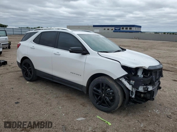 2021 Chevrolet Equinox LT with VIN 3GNAXUEV5ML348727, listed as a Copart auction lot 57305635 with 64,147 mi miles and Salvage title. Bid and sale history available at DreamBid. Image 4.