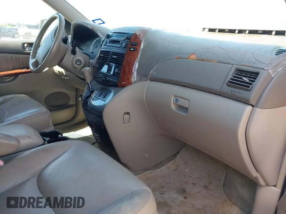 2005 Toyota Sienna XLE with VIN 5TDZA22C95S277287, listed as a IAAI auction lot 42253449 with 162,508 mi miles and . Bid and sale history available at DreamBid. Image 5.