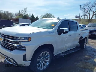 2021 Chevrolet Silverado 1500 High Country with VIN 3GCUYHET6MG128594, listed as a IAAI auction lot 41900736 with 51,680 mi miles. Bid and sale history available at carsss.com. Image 14.