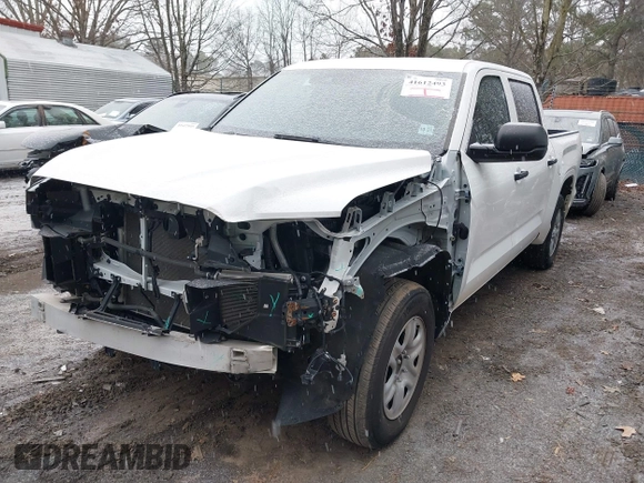 2022 Toyota Tundra 2WD SR with VIN 5TFKB5AB5NX017956, listed as a IAAI auction lot 41612493 with 38,683 mi miles. Bid and sale history available at carsss.com. Image 18.