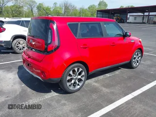 2017 Kia Soul + with VIN KNDJP3A56H7417587, listed as a IAAI auction lot 42032944 with 136,009 mi miles. Bid and sale history available at carsss.com. Image 4.