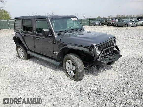 2020 Jeep Wrangler Unlimited Sport S с VIN 1C4HJXDN5LW269143, выставлен на аукционе Copart как лот 51481855 с пробегом Не указан миль и Списание • Salvage title. История ставок и продаж доступна на DreamBid. Изображение 11.