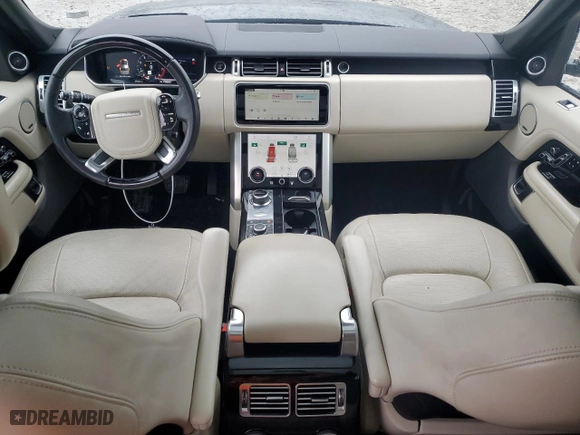 2018 Land Rover Range Rover with VIN SALGS2RE8JA395424, listed as a Copart auction lot 86321734 with 70,128 mi miles and Salvage Title. Bid and sale history available at carsss.com. Image 8.