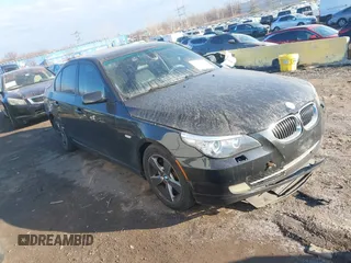 2008 BMW 5 Series 528xi with VIN WBANV13578BZ47845, listed as a IAAI auction lot 41292405 with 210,710 mi miles and . Bid and sale history available at carsss.com. Image 1.