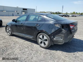 2013 Kia Optima Hybrid EX with VIN KNAGM4AD7D5060620, listed as a Copart auction lot 52964445 with 185,232 mi miles and Salvage Title. Bid and sale history available at carsss.com. Image 2.