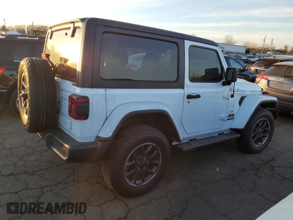 2021 Jeep Wrangler Sport S with VIN 1C4GJXAN6MW741870, listed as a Copart auction lot 42607065 with Not Provided miles and Salvage Title. Bid and sale history available at DreamBid. Image 3.
