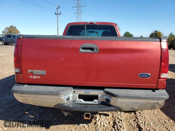 2002 Ford Super Duty F-250 XL with VIN 1FTNF20L92EC03484, listed as a Copart auction lot 80049824 with 226,778 mi miles and Salvage Title. Bid and sale history available at carsss.com. Image 6.