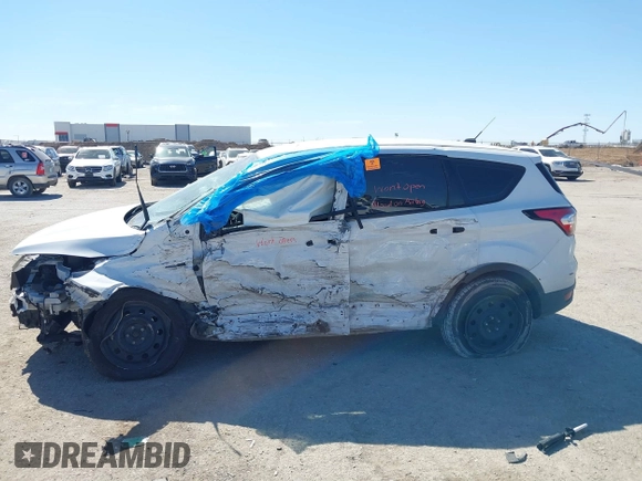 2018 Ford Escape S with VIN 1FMCU0F74JUA63470, listed as a IAAI auction lot 41688124 with 1 mi miles. Bid and sale history available at carsss.com. Image 13.