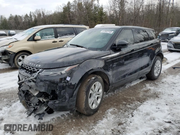 2020 Land Rover Range Rover Evoque S with VIN SALZJ2FX6LH015282, listed as a Copart auction lot 47832145 with 70,840 mi miles and Clean Title. Bid and sale history available at carsss.com. Image 1.