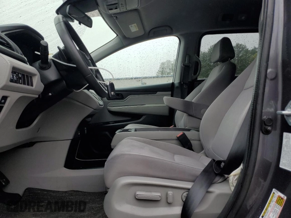 2022 Honda Odyssey EX with VIN 5FNRL6H52NB029414, listed as a Copart auction lot 55947155 with 53,954 mi miles and Salvage title. Bid and sale history available at DreamBid. Image 7.