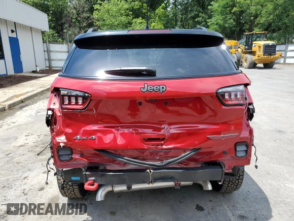 2025 Jeep Compass Trailhawk с VIN 3C4NJDDN5ST536674, выставлен на аукционе Copart как лот 65851335 с пробегом 6 520 миль миль и Чистый • Clean title. История ставок и продаж доступна на DreamBid. Изображение 6.