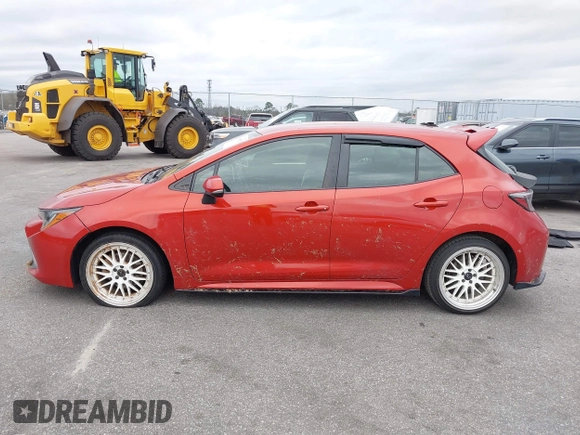 2020 Toyota Corolla Hatchback XSE with VIN JTNC4RBE1L3092006, listed as a IAAI auction lot 41605527 with 44,743 mi miles. Bid and sale history available at carsss.com. Image 14.