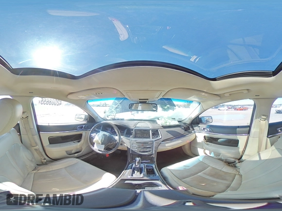 2014 Lincoln MKS z VIN 1LNHL9DK3EG606655, wystawiony jako Copart lot #42008655 z przebiegiem 100 886 mil mil oraz Szkoda całkowita • Salvage title. Historia ofert i sprzedaży dostępna na DreamBid. Obrazek 13.