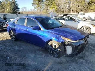 2023 Hyundai Elantra SEL with VIN KMHLS4AG9PU472710, listed as a Copart auction lot 46644995 with 56,231 mi miles and Clean Title. Bid and sale history available at DreamBid. Image 4.
