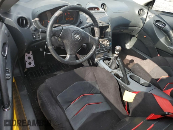 2003 Toyota Celica GTS with VIN JTDDY38T930064746, listed as a Copart auction lot 72370754 with 185,498 mi miles and Salvage Title. Bid and sale history available at carsss.com. Image 8.