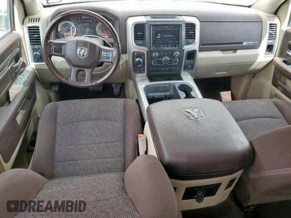 2018 Ram 1500 Outdoorsman with VIN 1C6RR7TT1JS271884, listed as a Copart auction lot 59052895 with 114,410 mi miles and Salvage title. Bid and sale history available at DreamBid. Image 8.