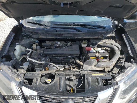 2017 Nissan Rogue SV with VIN KNMAT2MT3HP541834, listed as a Copart auction lot 50585425 with 169,432 mi miles and Salvage title. Bid and sale history available at DreamBid. Image 12.