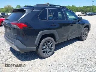 2023 Toyota RAV4 Adventure with VIN 2T3J1RFVXPW375604, listed as a IAAI auction lot 42045010 with 80,674 mi miles. Bid and sale history available at carsss.com. Image 4.