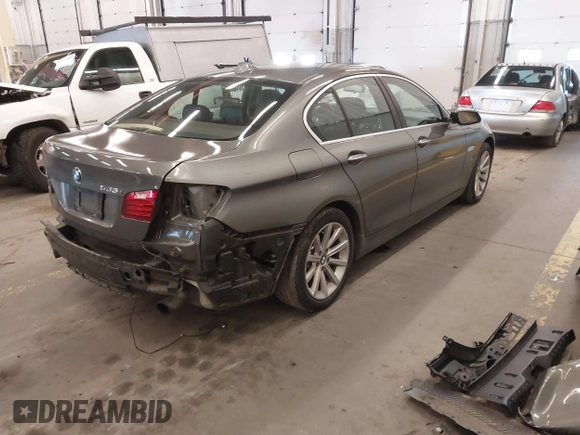 2014 BMW 5 Series 535i with VIN WBA5B1C5XEDZ37285, listed as a IAAI auction lot 41549548 with 111,225 mi miles and . Bid and sale history available at DreamBid. Image 4.