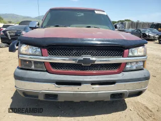 2004 Chevrolet Silverado 1500 Work Truck with VIN 2GCEC19V941290590, listed as a Copart auction lot 53563285 with 198,578 mi miles and Salvage Title. Bid and sale history available at carsss.com. Image 5.