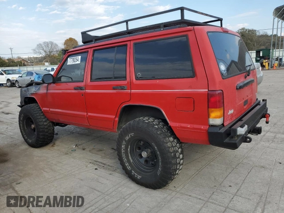 1997 Jeep Cherokee Country with VIN 1J4FJ78S3VL520344, listed as a Copart auction lot 77798264 with 0 mi miles and Salvage Title. Bid and sale history available at carsss.com. Image 2.